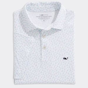 Vineyard Vines On-The-Go Printed Sankaty Polo